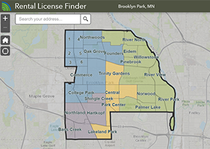 Rental License Finder Map