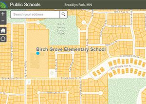 Public Schools Finder Map