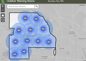 Outdoor Warning Sirens Map